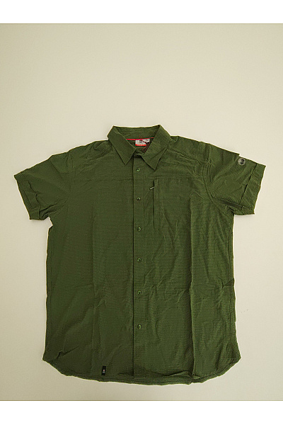 MAC Pánská khaki outdoorová košile s krátkým rukávem regular fit Velikost DE 56 | MAC | obrázek 2