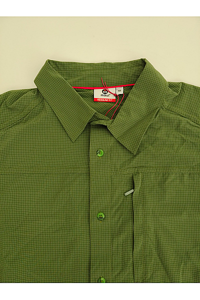MAC Pánská khaki outdoorová košile s krátkým rukávem regular fit Velikost DE 56 | MAC | obrázek 5