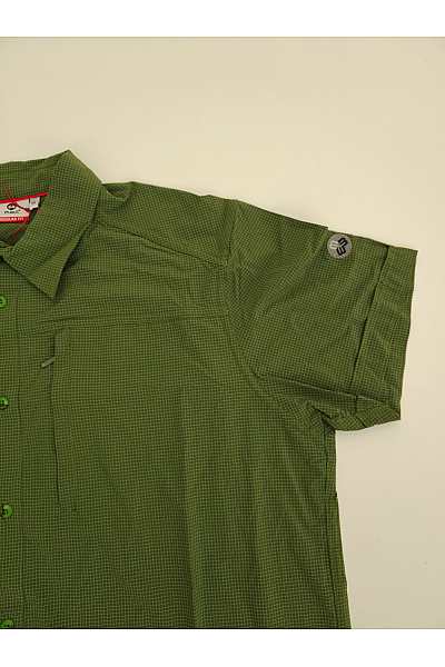 MAC Pánská khaki outdoorová košile s krátkým rukávem regular fit Velikost DE 56 | MAC | obrázek 6