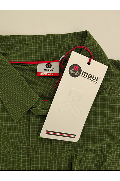 MAC Pánská khaki outdoorová košile s krátkým rukávem regular fit Velikost DE 56 | MAC | obrázek 8