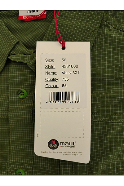 MAC Pánská khaki outdoorová košile s krátkým rukávem regular fit Velikost DE 56 | MAC | obrázek 9
