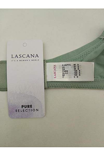Lasca Dámská khaki krajková push up podprsenka s kosticemi Velikost EU 85B | Lasca | obrázek 9
