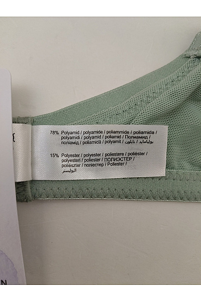 Lasca Dámská khaki krajková push up podprsenka s kosticemi Velikost EU 85B | Lasca | obrázek 10