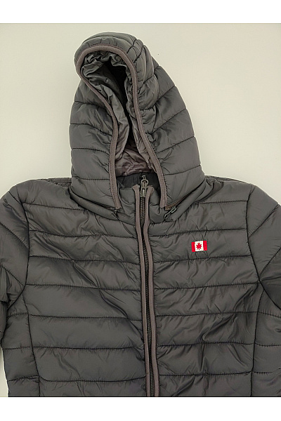 Canadian-peak Dámská černá prošívaná zimní bunda s kapucí Velikost EU 2 | canadian-peak | obrázek 4