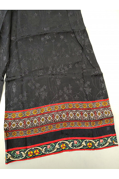 DESIGUAL Černé široké kalhoty Palazzo boho letní Velikost EU 36 | DESIGUAL | obrázek 3