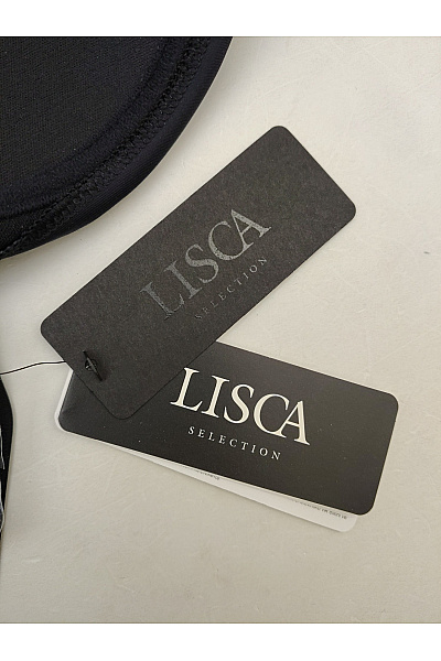 LISCA Černá push up podprsenka s ozdobnými ramínky a kosticemi Velikost EU 38B | LISCA | obrázek 9
