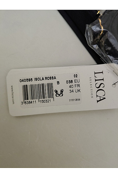 LISCA Černá push up podprsenka s ozdobnými ramínky a kosticemi Velikost EU 38B | LISCA | obrázek 10