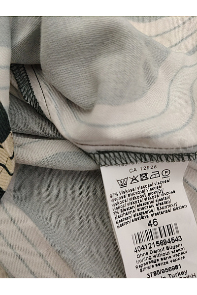 Seidensticker Dámská košile s dlouhým rukávem vzorovaná retro Velikost DE 46 | Seidensticker | obrázek 7