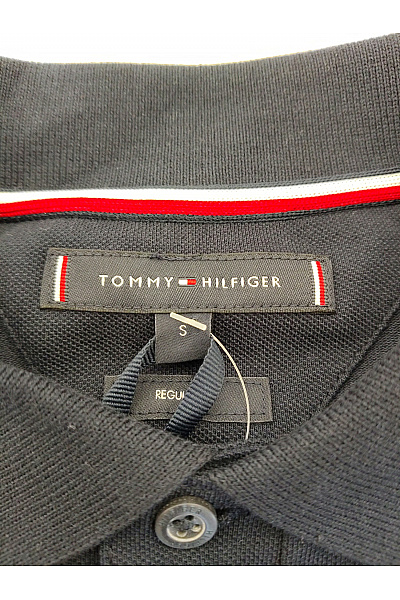 TOMMY HILFIGER Pánské bavlněné tričko s dlouhým rukávem a límečkem Vel. S | TOMMY HILFIGER | obrázek 6