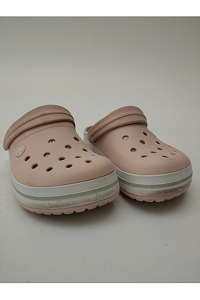 Crocs Dětské růžové nazouváky na platformě | crocs | obrázek 2