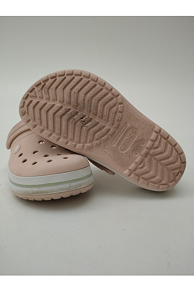 Crocs Dětské růžové nazouváky na platformě | crocs | obrázek 3