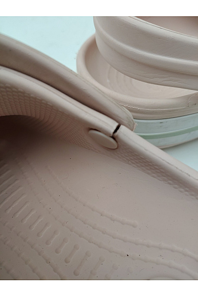 Crocs Dětské růžové nazouváky na platformě | crocs | obrázek 9