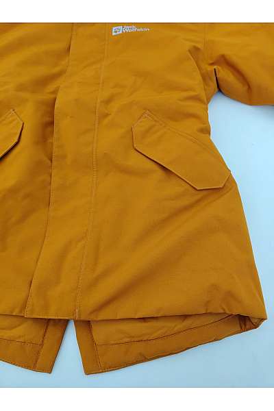 Jack Wolfskin Dětská oranžová outdoorová zimní bunda Vel. 116 | Jack Wolfskin | obrázek 4