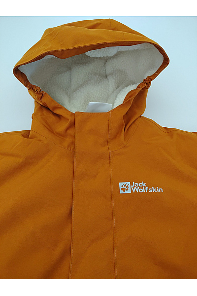 Jack Wolfskin Dětská oranžová outdoorová zimní bunda Vel. 116 | Jack Wolfskin | obrázek 5