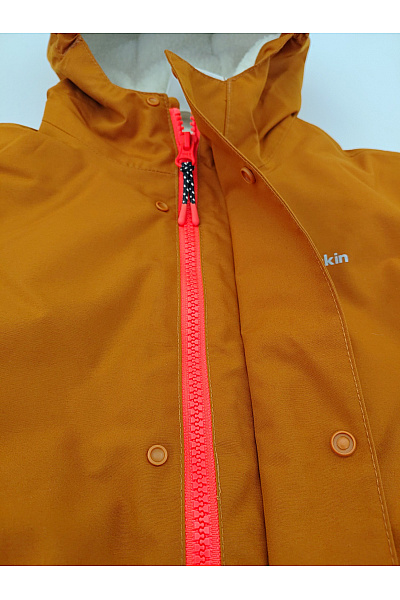Jack Wolfskin Dětská oranžová outdoorová zimní bunda Vel. 116 | Jack Wolfskin | obrázek 6