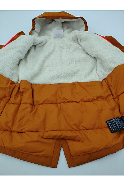 Jack Wolfskin Dětská oranžová outdoorová zimní bunda Vel. 116 | Jack Wolfskin | obrázek 7