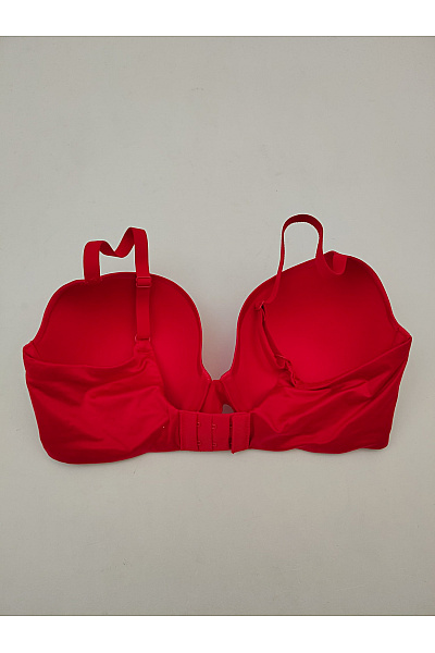 La Senza Červená hladká t-shirt podprsenka s kosticemi | La Senza | obrázek 3
