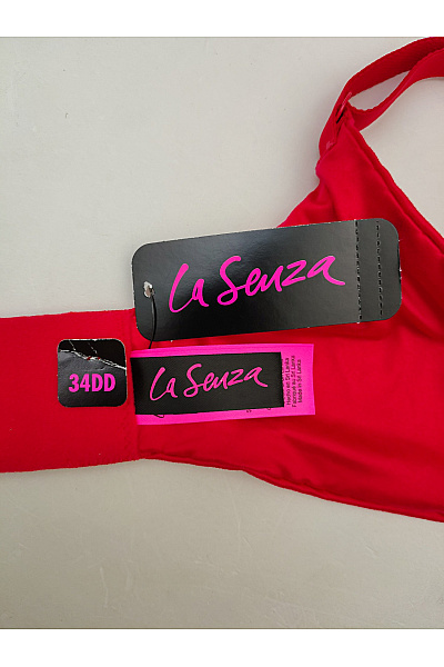 La Senza Červená hladká t-shirt podprsenka s kosticemi | La Senza | obrázek 6