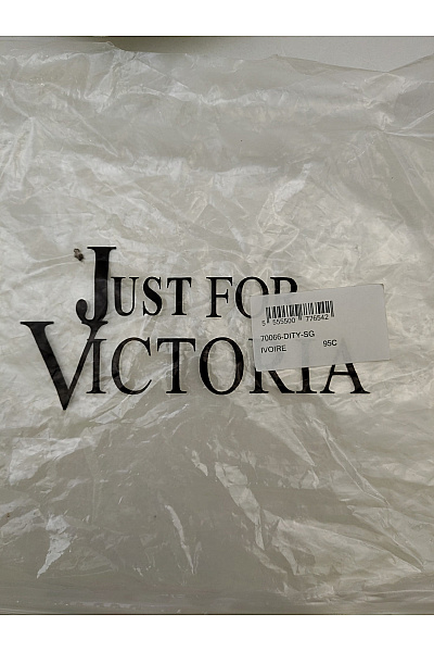 JUST FOR VICTORIA Bílá hladká kosticová t-shirt podprsenka s vyztuženými košíčky Velikost EU 95C | JUST FOR VICTORIA | obrázek 9