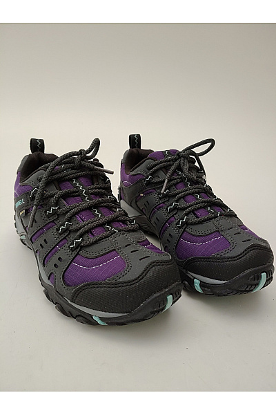 MERRELL Fialové dámské outdoorové boty gore-tex šněrovací turistické Velikost 40 | MERRELL | obrázek 2