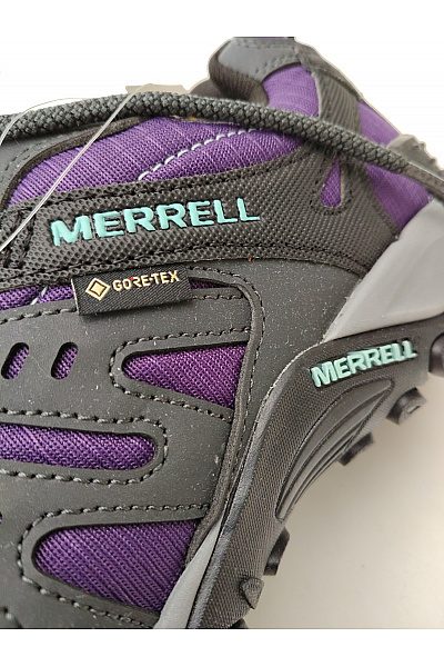 MERRELL Fialové dámské outdoorové boty gore-tex šněrovací turistické Velikost 40 | MERRELL | obrázek 8
