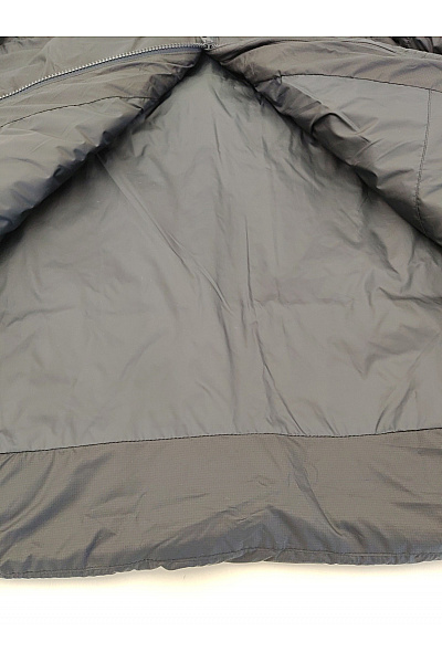 4F Pánská černá prošívaná zimní puffer bunda s kapucí Vel. M | 4F  | obrázek 5