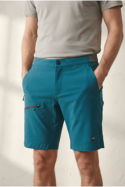 MAC Pánské Modré Sportovní Outdoorové Kraťasy S Kapsami Vel. DE 52
