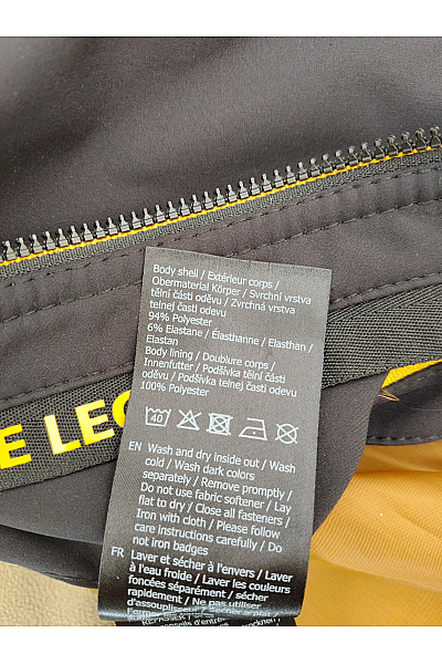 PME LEGEND Pánská černá softshellová bunda s kapucí se zipem Velikost XXL | PME LEGEND | obrázek 8