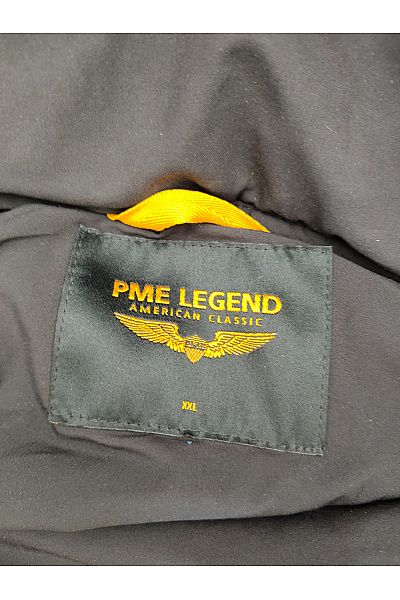 PME LEGEND Pánská černá softshellová bunda s kapucí se zipem Velikost XXL | PME LEGEND | obrázek 9