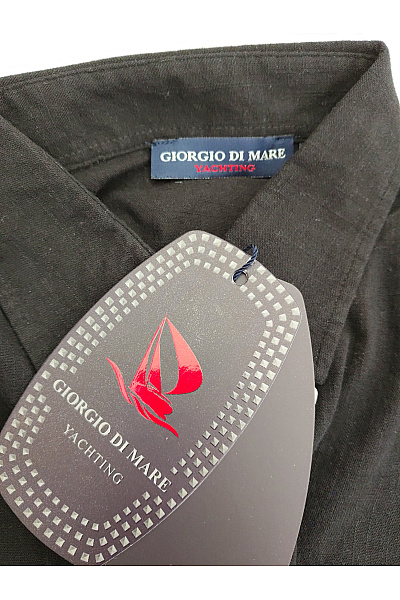 Giorgio Di Mare Černá bavlněná dámská košile s dlouhým rukávem elegantní business Velikost M | Giorgio Di Mare | obrázek 7