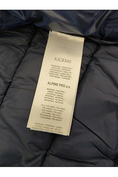 ALPINE PRO Chlapecká prošívaná outdoorová bunda khaki zelená Vel. 140/146 | ALPINE PRO | obrázek 7