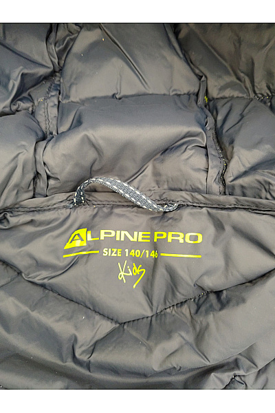 ALPINE PRO Chlapecká prošívaná outdoorová bunda khaki zelená Vel. 140/146 | ALPINE PRO | obrázek 8