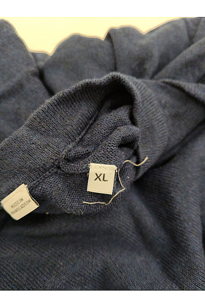 JACK & JONES Pánský bavlněný pulovr basic modrý Vel. XL | JACK & JONES | obrázek 7