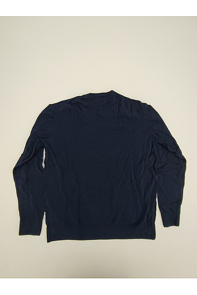 JACK & JONES Pánský bavlněný pulovr basic modrý Vel. XL | JACK & JONES | obrázek 8