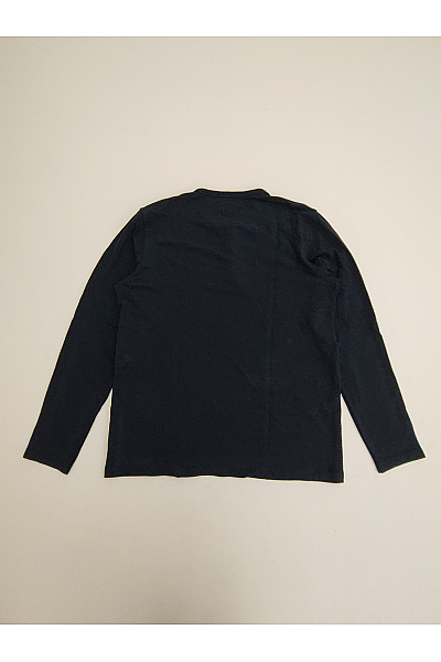 JACK & JONES Pánské bavlněné tričko s dlouhým rukávem a knoflíky henley černé Vel. EU L | JACK & JONES | obrázek 8