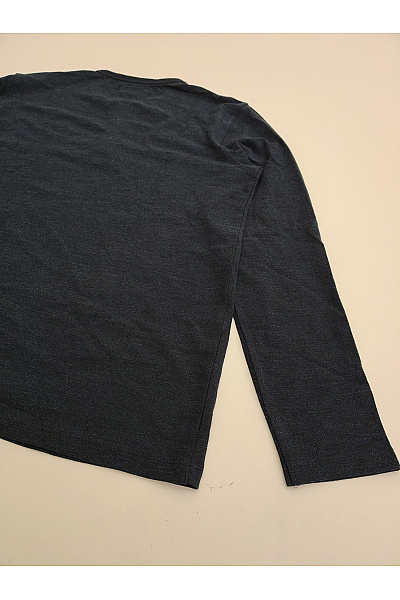 JACK & JONES Pánské bavlněné tričko s dlouhým rukávem a knoflíky henley černé Vel. EU L | JACK & JONES | obrázek 9