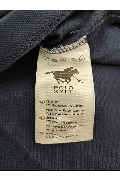 Polo Sylt Dámské bavlněné tričko s krátkým rukávem a výšivkou Velikost XL | Polo Sylt | obrázek 5