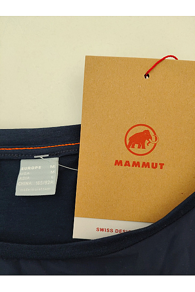 MAMMUT Černé dámské sportovní tričko s krátkým rukávem a kulatým výstřihem Velikost EU M | MAMMUT | obrázek 5