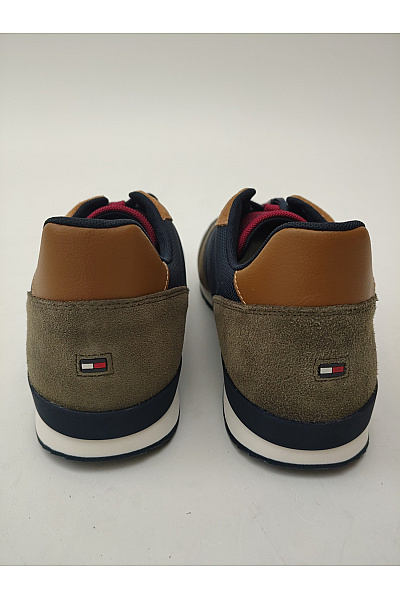 TOMMY HILFIGER Pánské tenisky Runner Evo Colorama Mix Khaki | TOMMY HILFIGER | obrázek 7