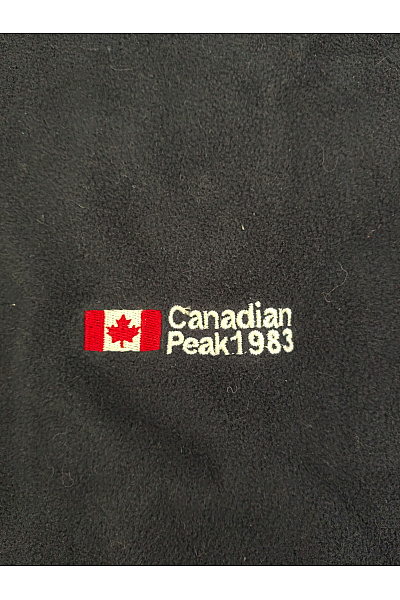 Canadian-peak Černá fleecová vesta se zapínáním Velikost US XL | canadian-peak | obrázek 3