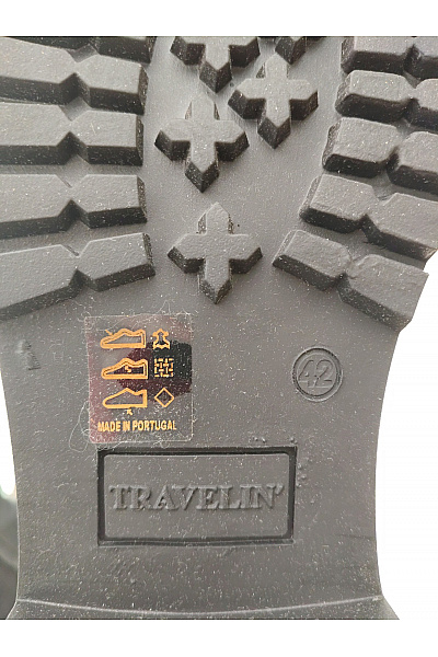 TRAVELIN Černé kotníkové boty na zip s vysokou podrážkou Velikost EU 42 | TRAVELIN | obrázek 15