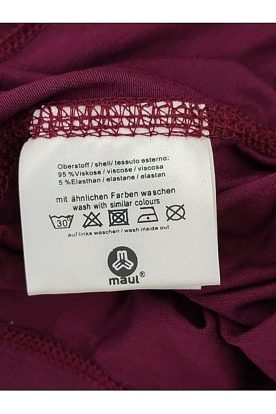MAC Dámské fialové tričko s dlouhým rukávem a kulatým výstřihem Vel. DE 38 | MAC | obrázek 8