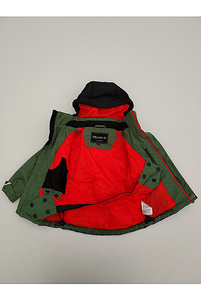 TROLLKIDS Dětská khaki outdoorová zimní bunda Velikost 92 | TROLLKIDS | obrázek 7