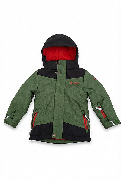 TROLLKIDS Dětská Khaki Outdoorová Zimní Bunda Velikost 92