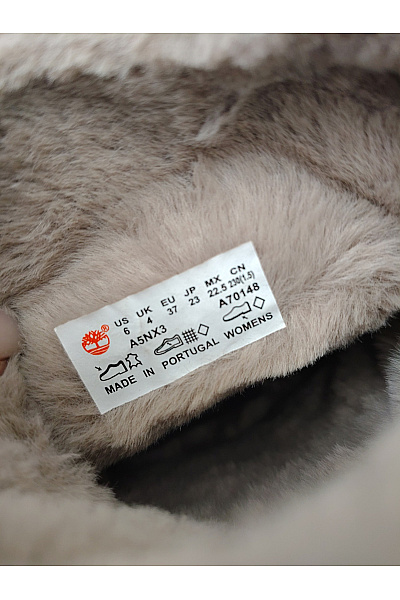 Timberland Dámské khaki kotníkové boty s kožíškem zimní Vel. EU 37 | Timberland | obrázek 3