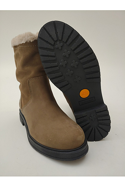 Timberland Dámské khaki kotníkové boty s kožíškem zimní Vel. EU 37 | Timberland | obrázek 4