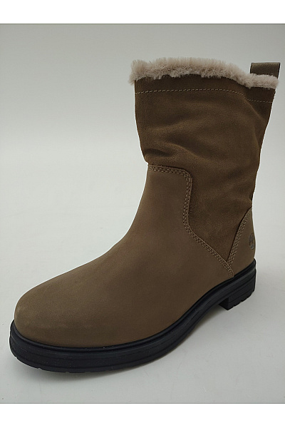 Timberland Dámské khaki kotníkové boty s kožíškem zimní Vel. EU 37 | Timberland | obrázek 5