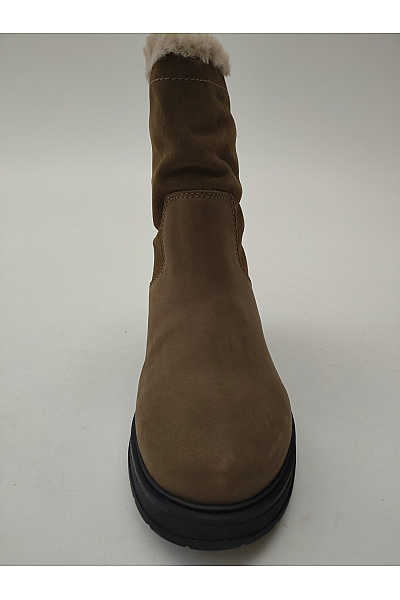 Timberland Dámské khaki kotníkové boty s kožíškem zimní Vel. EU 37 | Timberland | obrázek 7