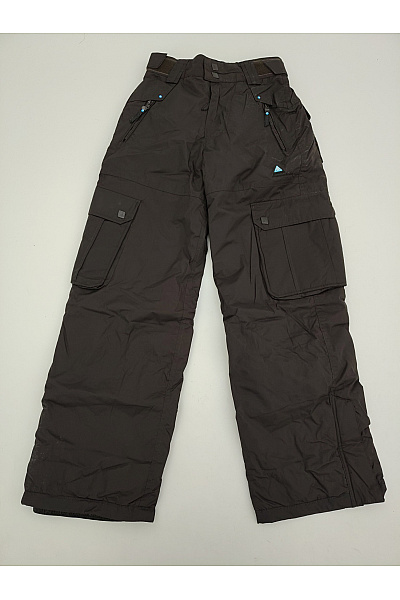 Peak mountain Chlapecké černé cargo kalhoty outdoor | peak mountain | obrázek 2