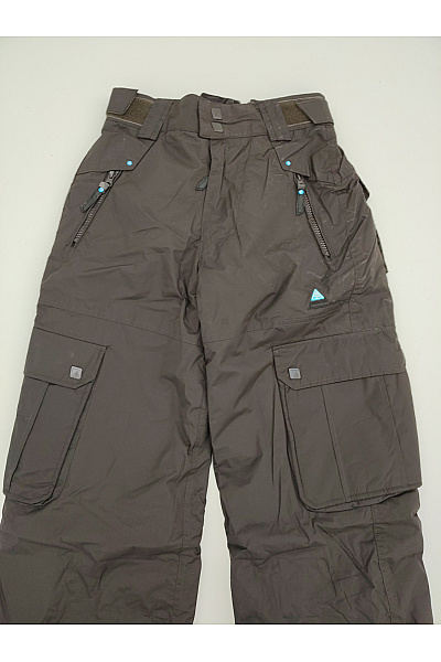 Peak mountain Chlapecké černé cargo kalhoty outdoor | peak mountain | obrázek 4